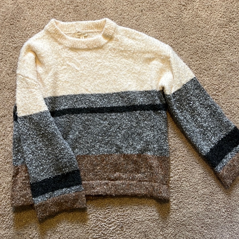 Cute Striped Warm Sweater